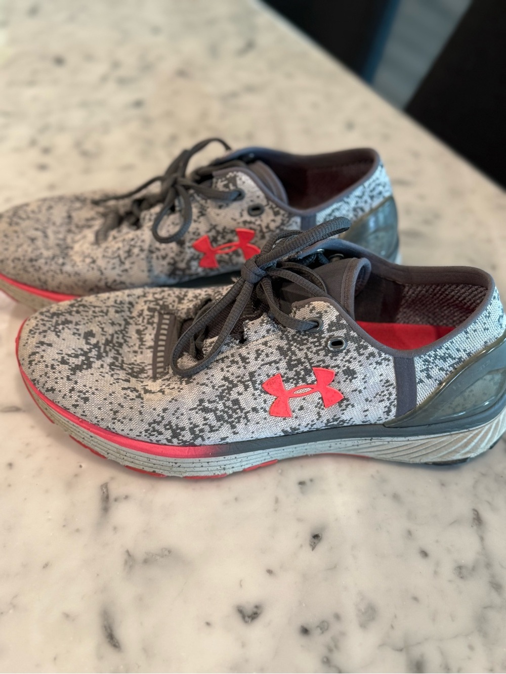 Under Armour Grey & Pink Performance Shoes